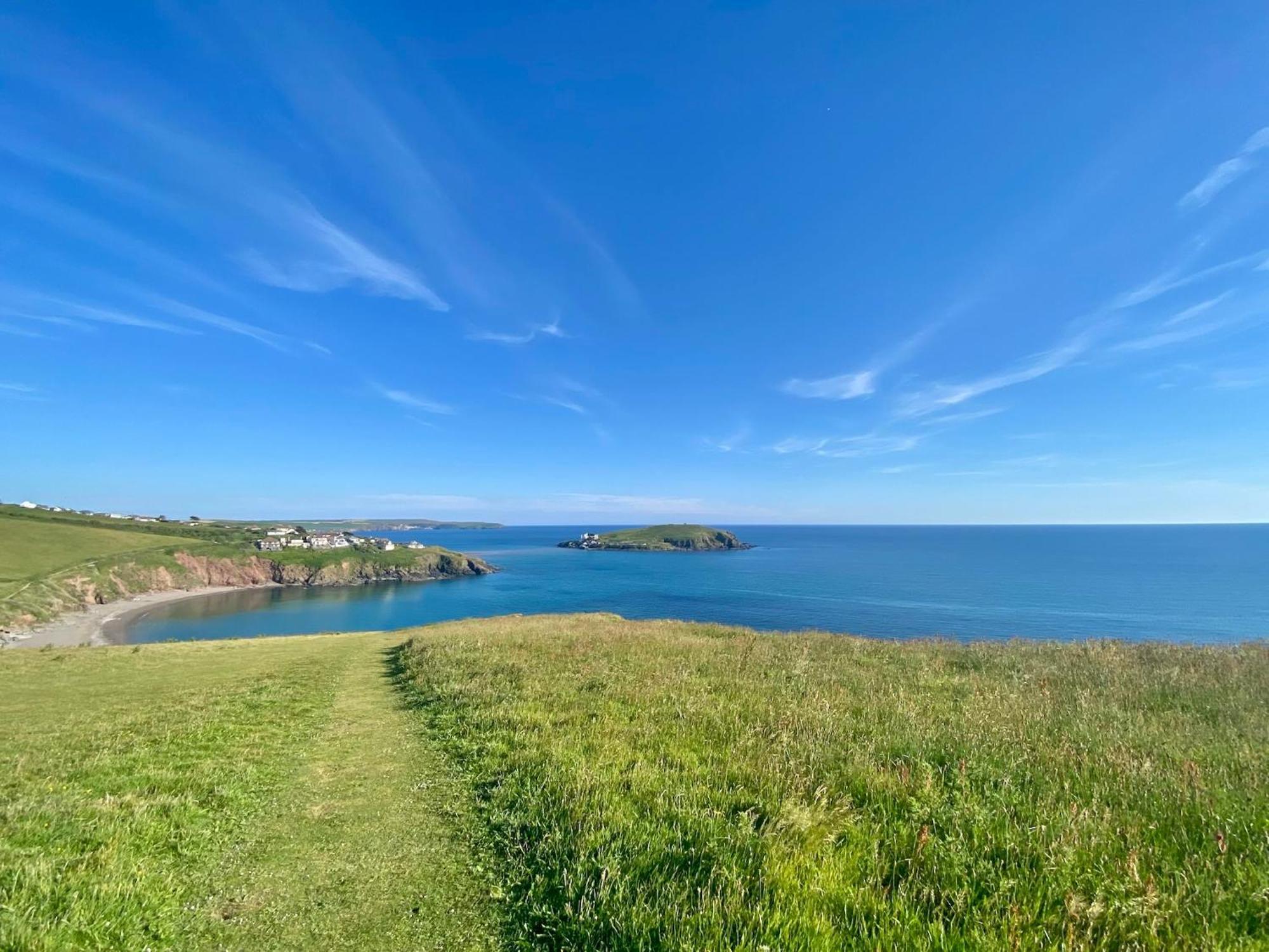 Cosy Beachside Cottage Bigbury المظهر الخارجي الصورة