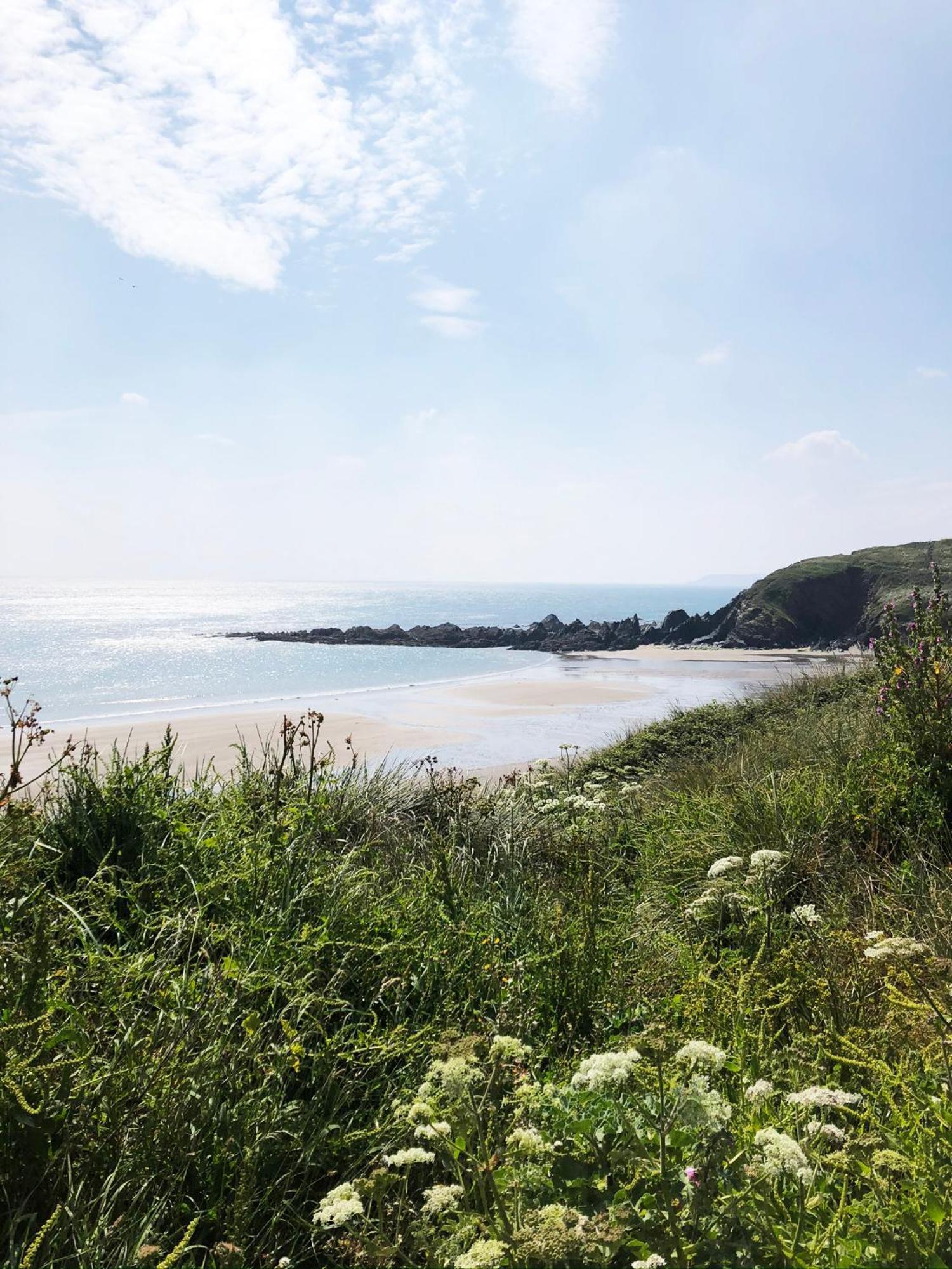 Cosy Beachside Cottage Bigbury المظهر الخارجي الصورة